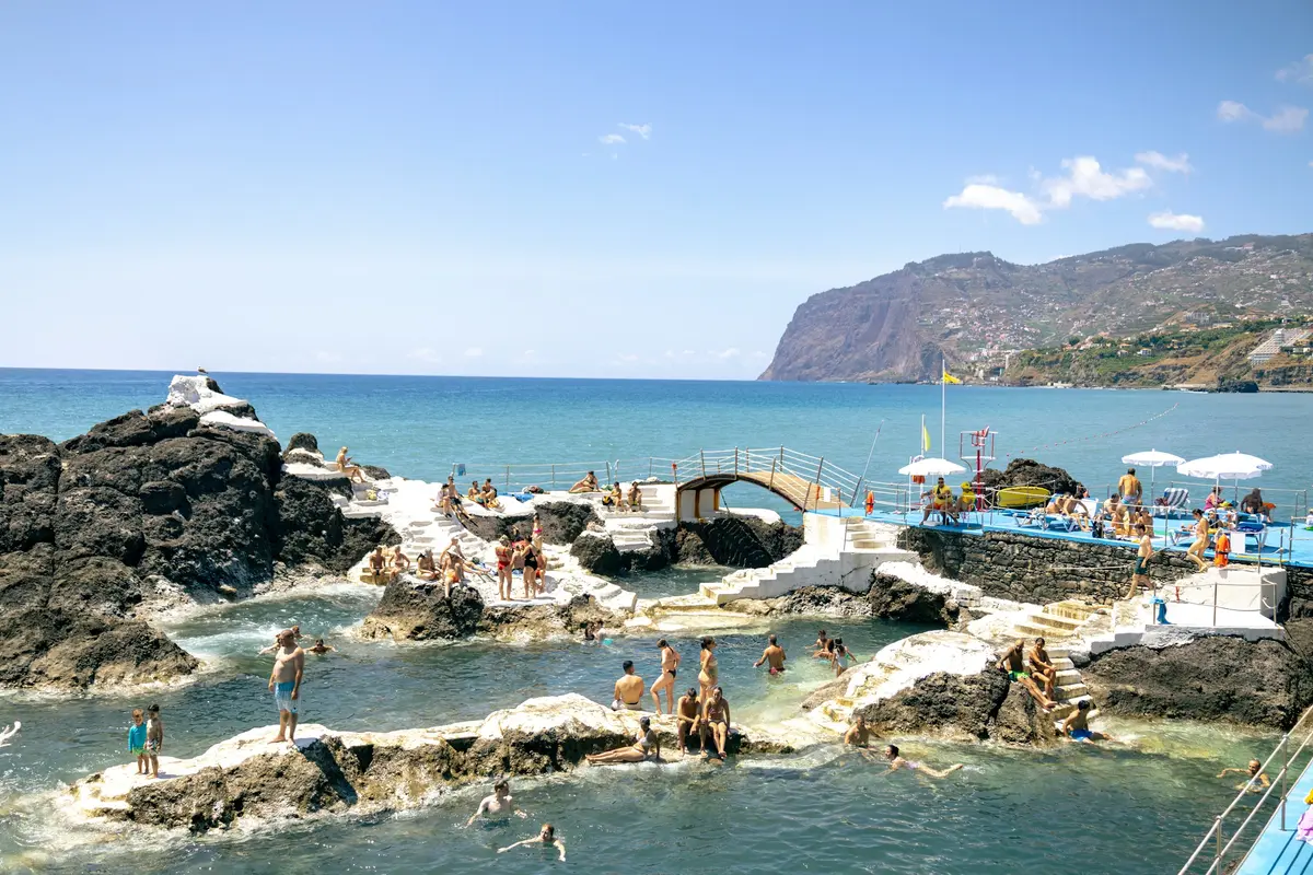 Swimming in Madeira